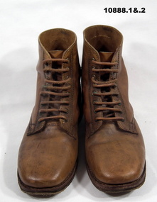 Footwear - replica boots, AIF, WW1.