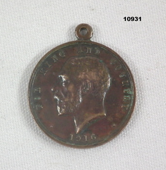 Commemorative medal issued by the Education Dept. Victoria.