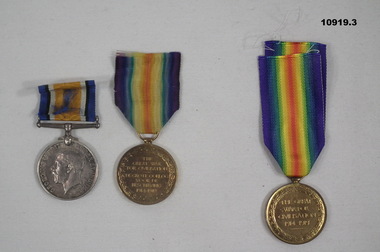 British & South African Service Medals WW1.