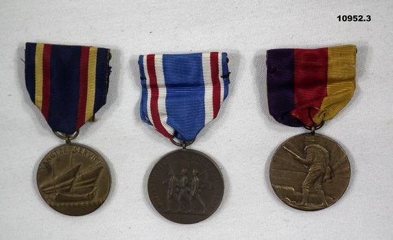 Three Miscellaneous US Service Medal.