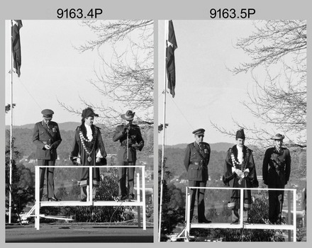 Medal Presentation, Corps Day Parade Army Survey Regiment, Fortuna Villa, Bendigo. 28th June 1989.