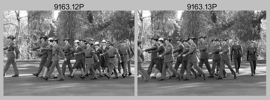 Medal Presentation, Corps Day Parade Army Survey Regiment, Fortuna Villa, Bendigo. 28th June 1989.