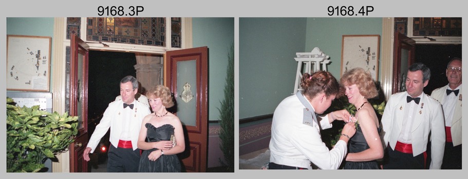 Officers Mess Ball, Army Survey Regiment, Fortuna Villa, Bendigo, 17th of February 1990. 