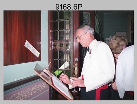 Officers Mess Ball, Army Survey Regiment, Fortuna Villa, Bendigo, 17th of February 1990. 