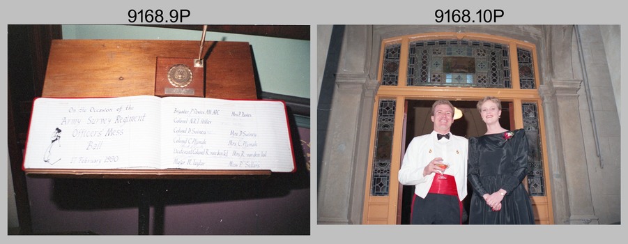 Officers Mess Ball, Army Survey Regiment, Fortuna Villa, Bendigo, 17th of February 1990. 