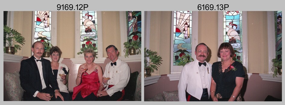 Officers Mess Ball, Army Survey Regiment, Fortuna Villa, Bendigo, 17th of February 1990. 