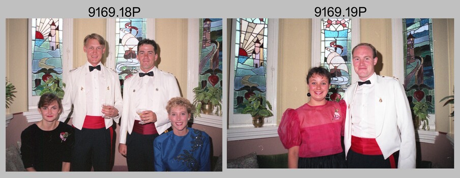 Officers Mess Ball, Army Survey Regiment, Fortuna Villa, Bendigo, 17th of February 1990. 