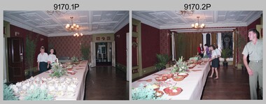 Officers Mess Ball Dining, Army Survey Regiment, Fortuna Villa, Bendigo, 17th of February 1990. 