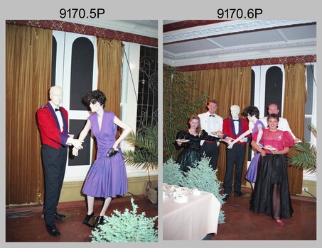 Officers Mess Ball Dining, Army Survey Regiment, Fortuna Villa, Bendigo, 17th of February 1990. 