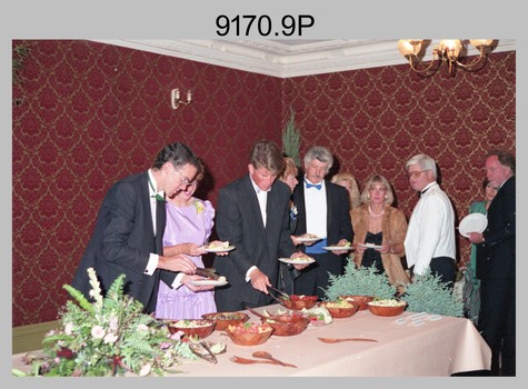 Officers Mess Ball Dining, Army Survey Regiment, Fortuna Villa, Bendigo, 17th of February 1990. 