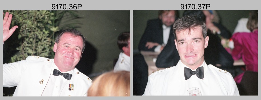 Officers Mess Ball Dining, Army Survey Regiment, Fortuna Villa, Bendigo, 17th of February 1990. 