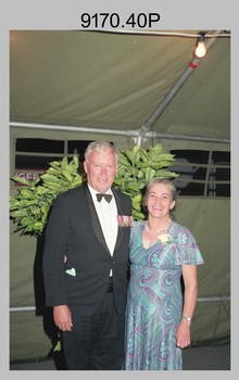 Officers Mess Ball Dining, Army Survey Regiment, Fortuna Villa, Bendigo, 17th of February 1990. 