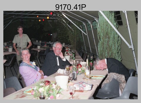 Officers Mess Ball Dining, Army Survey Regiment, Fortuna Villa, Bendigo, 17th of February 1990. 