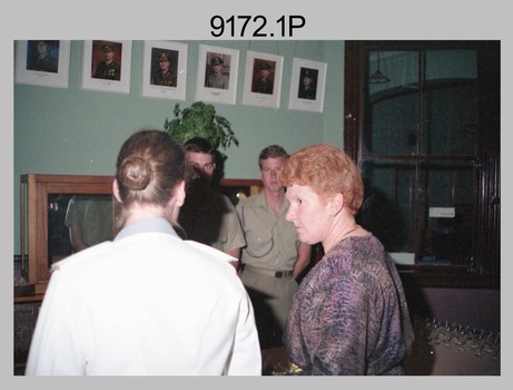 Officers Mess Ball Support Staff, Army Survey Regiment, Fortuna Villa, Bendigo, 17th of February 1990.