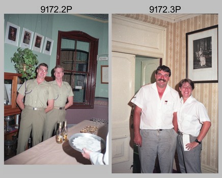 Officers Mess Ball Support Staff, Army Survey Regiment, Fortuna Villa, Bendigo, 17th of February 1990.