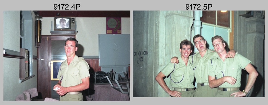 Officers Mess Ball Support Staff, Army Survey Regiment, Fortuna Villa, Bendigo, 17th of February 1990.
