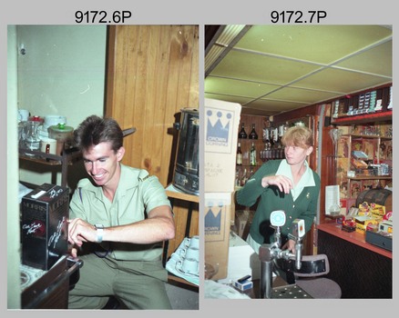 Officers Mess Ball Support Staff, Army Survey Regiment, Fortuna Villa, Bendigo, 17th of February 1990.