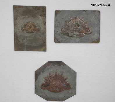 A  mixture of Badges and moulds (positive).