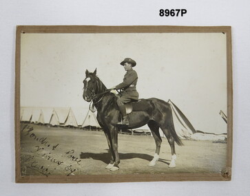 Photograph - Mounted Soldier