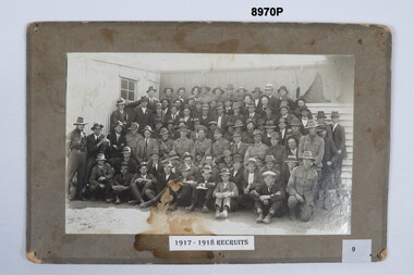 Photograph - 1917-1918 Recruits