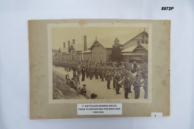 Photograph - 5TH BATTALION BENDIGO RIFLES