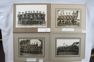 Photograph - OFFICERS OF THE 38TH BATTALION