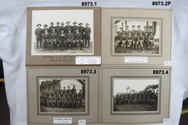 Photograph - OFFICERS OF THE 38TH BATTALION