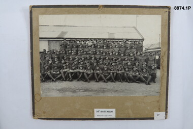 Photograph - 38TH BATTALION 1938-41