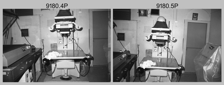 Personnel and Equipment in Lithographic Squadron at the Army Survey Regiment, Fortuna Villa, Bendigo. 1990.