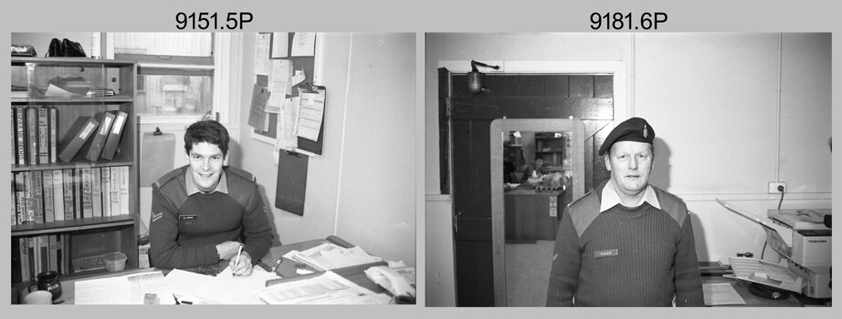 Headquarters Squadron Activities at the Army Survey Regiment, Bendigo. c1990.