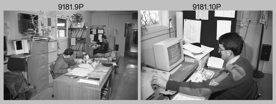 Headquarters Squadron Activities at the Army Survey Regiment, Bendigo. c1990.