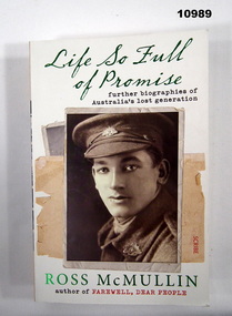 Book, biographies from WW1.