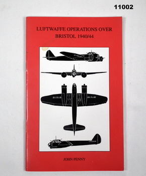 Pamphlet booklet on Air Raids, WW2.