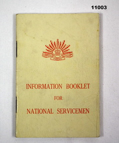 Information booklet for National Servicemen.