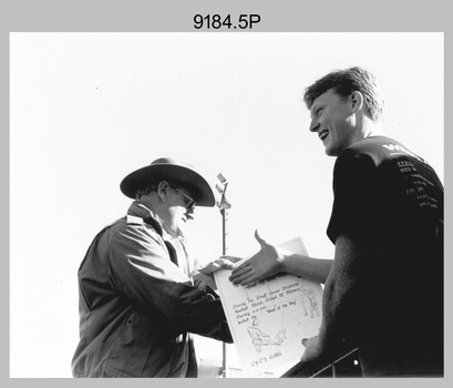 School of Military Survey Staff Photos, Staff Verses Students Football Match - Sandy Creek, Victoria. 1991.