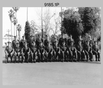 Group Photos of Army Survey Regiment Officers, Fortuna Villa, Bendigo. 1985.