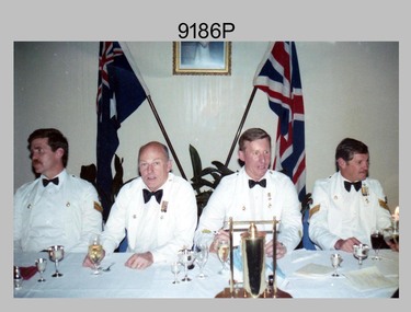 SGTs Mess Formal Dinner Army Survey Regiment, Fortuna Villa, Bendigo. 1989.