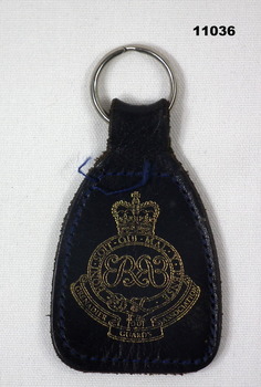 Souvenir keychain for Grenadier Guards, England.