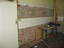 The kitchen is pulled apart for renovations.