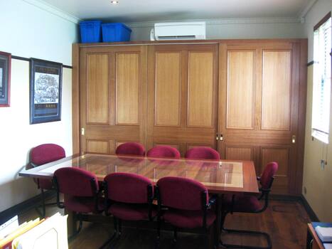 Part of the new kitchen layout as an RSL/Museum room.