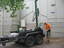 Bore holes being drilled the SMI 2015