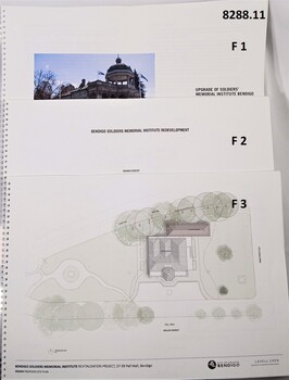 Three folders of plans 2013 - 2015.