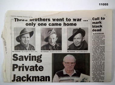 Article - THREE BROTHERS, WW2