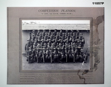 Photograph - COMPETITION PLATOON, WW2