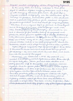 7 x handwritten pages of text