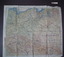 Coloured silk map of Germany, Slovania, Poland and Hungary.