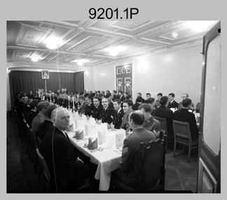 SGTs Mess Formal Dinner, AHQ Survey Regiment, Fortuna, Bendigo c1972.