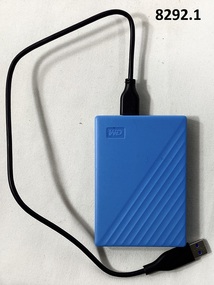 2 TB hard drive with mixed media.