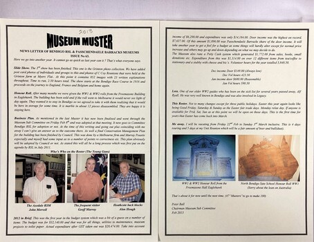 The first Muster to have colour images and photo's.