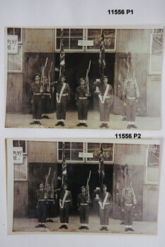 Photograph, 38th Battalion Colour Party & Guard.